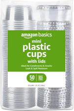 Amazon Basics Plastic To-Go Cups