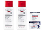 2 Eucerin + 1 Aquaphor