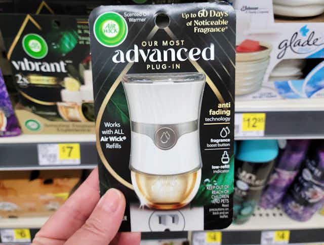 Score a Free Air Wick Advanced Oil Warmer at Dollar General card image