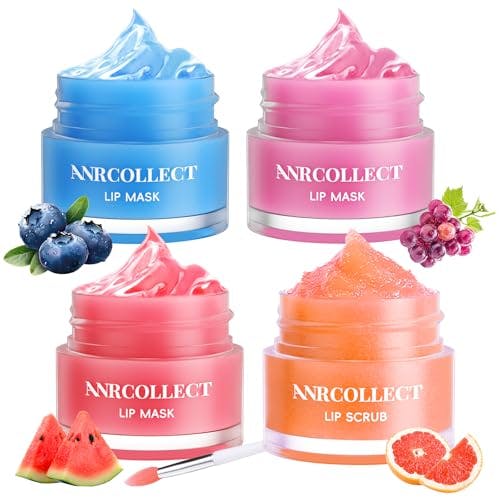 Lip Mask and Scrub 4-Pack