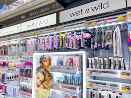 Wet N Wild Cosmetic isle in Walmart