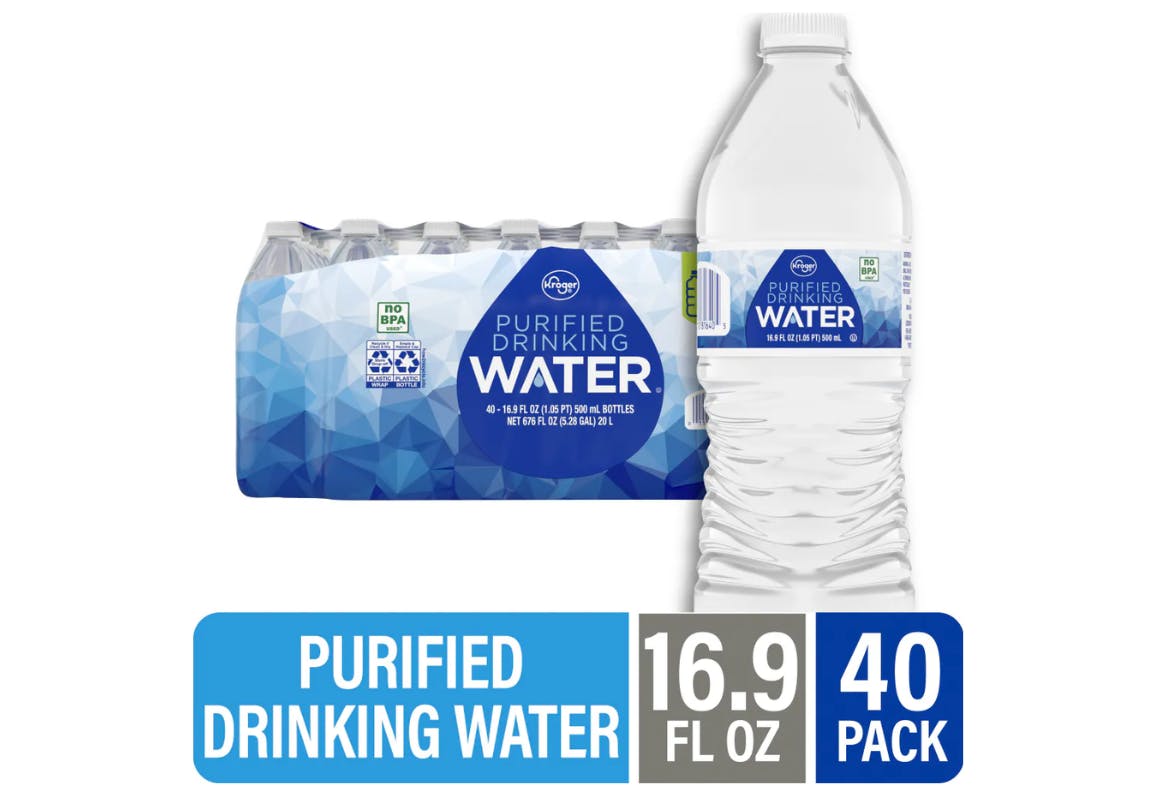 Kroger Bottled Water 40-Pack