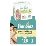 Pampers Swaddlers Diapers + Wipes