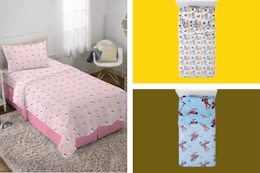 character twin sheet sets