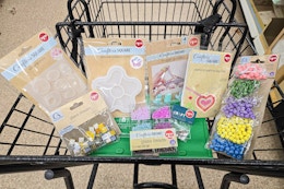 New Dollar Tree Craft Finds: Knitting Finger Guides, Beads, and More card image