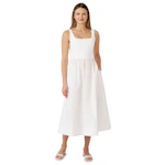 Women's Mixed Media Maxi Dress