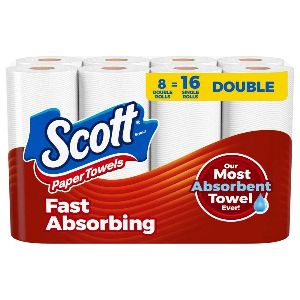 2 Scott Paper Towel Packs