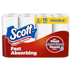 2 Scott Paper Towel Packs