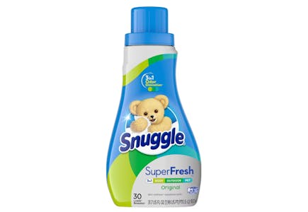 Snuggle Fabric Softener