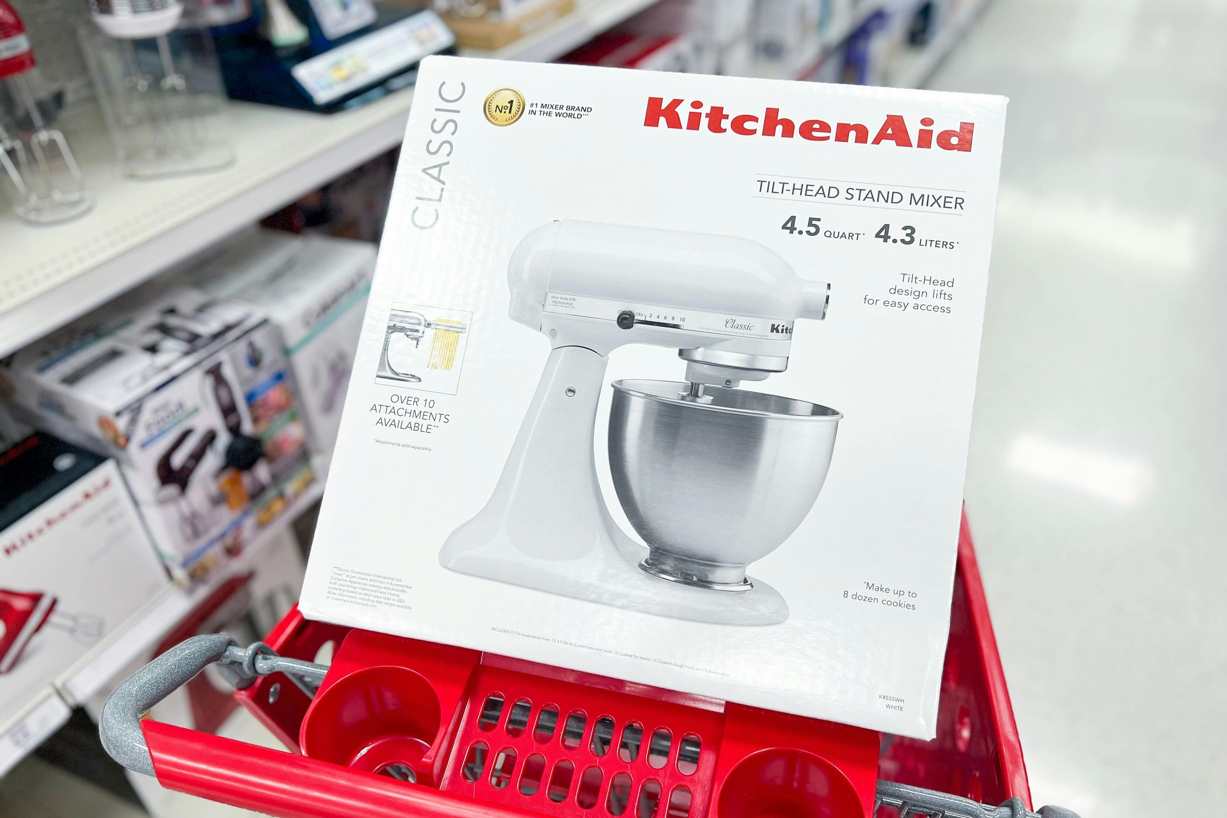 Target Today Only: KitchenAid 5.5 Quart Bowl-Lift Stand Mixer $249.99