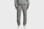 a man wearing fruit of the loom sweatpants