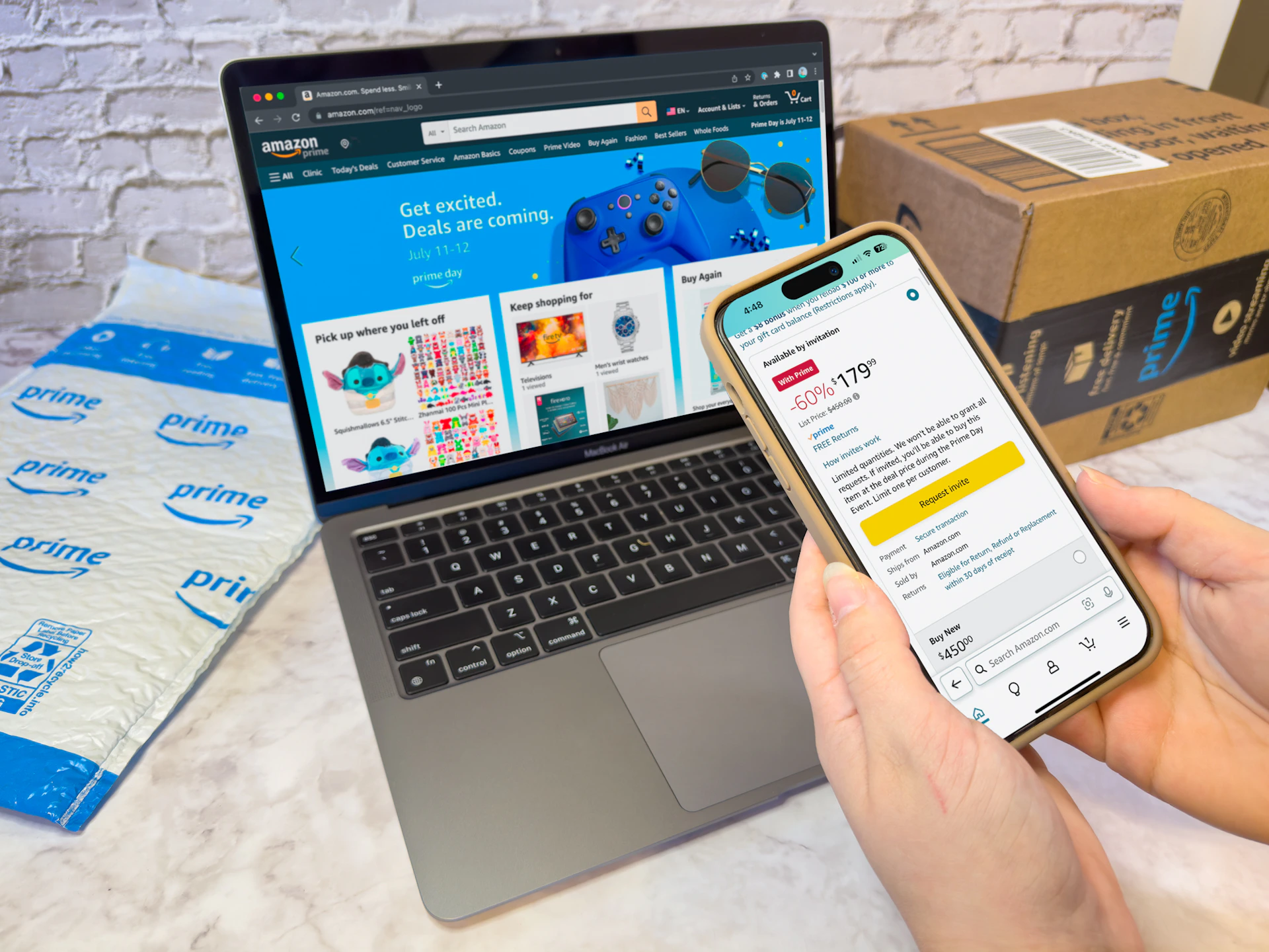 Prime Invitation Prime Day Is Coming Up! How to Sign Up For Invite-Only Deals on Amazon ...