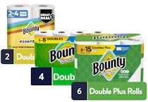 3 Bounty Paper Towels Packs