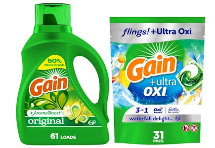 2 Gain Detergent