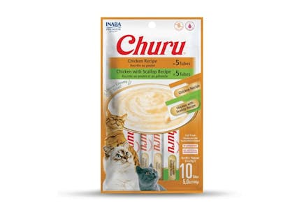 2 Churu Cat Treat 10-Packs