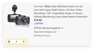 Dash cam for Cars with Super Night Vision