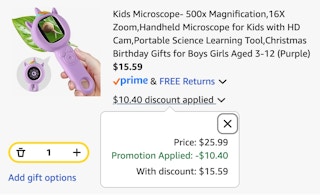 kids microscope
