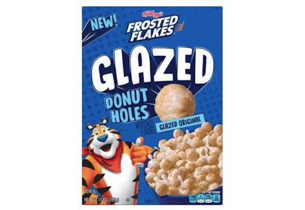 Frosted Flakes Glazed Donut Holes