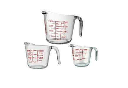 Anchor Hocking Glass Measuring Cup Set