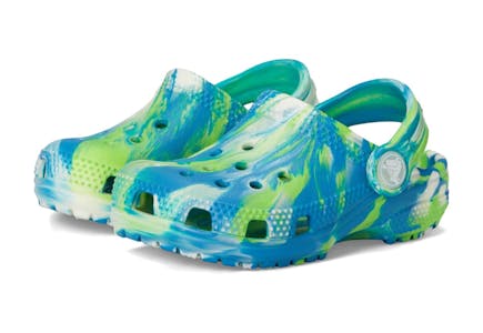 Crocs Kids’ Tie-Dye Clogs