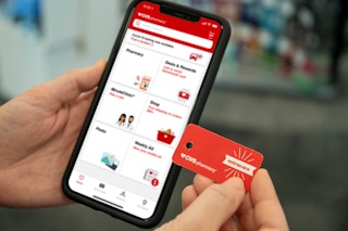 CVS loyalty program card and app