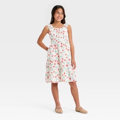 Cat & Jack Kids' Midi Dress