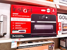 Instant Pot Air Fryer Toaster Oven, Only $94.99 at Target card image