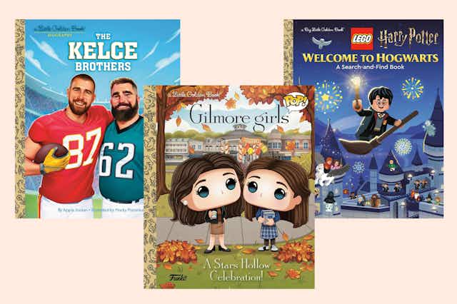 Preorder Little Golden Books: Gilmore Girls, The Kelce Brothers, and More card image