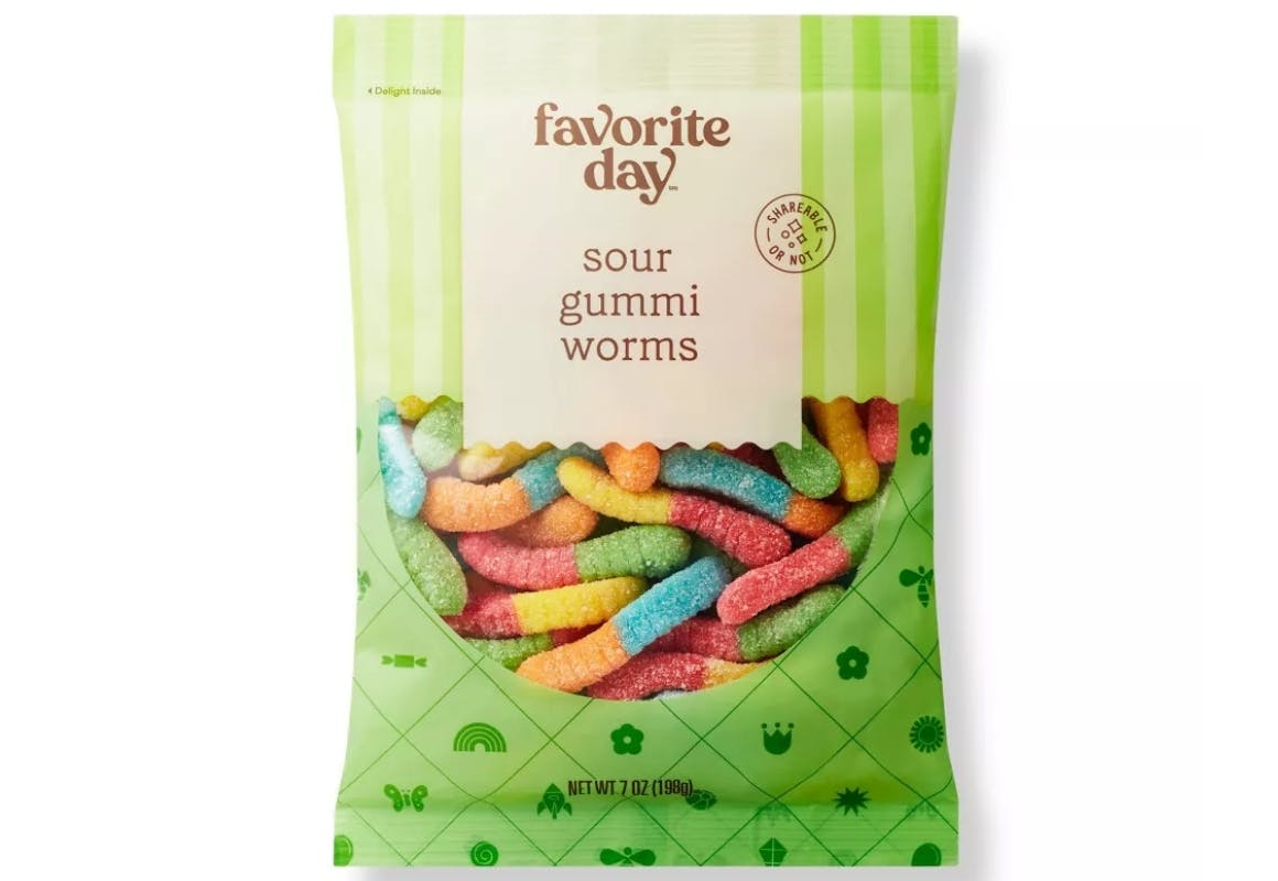 Favorite Day Sour Gummi Worms