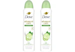 2 Dove Deodorant Sprays