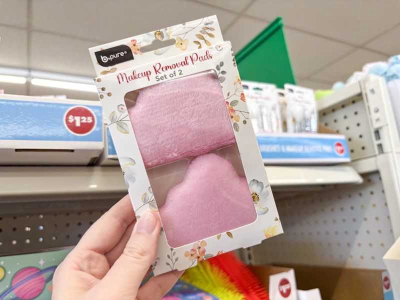 dollar tree b-pure makeup removal pads th