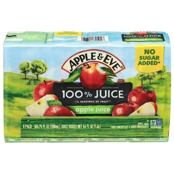 2 Apple & Eve Apple Juice 8-Packs