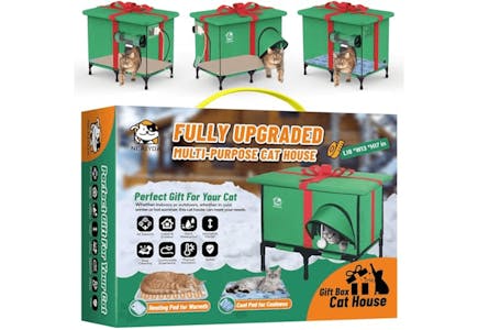 Outdoor Insulated Cat House