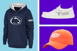 Show Your College School Spirit With Hoodies, Tees, Shoes, and More card image