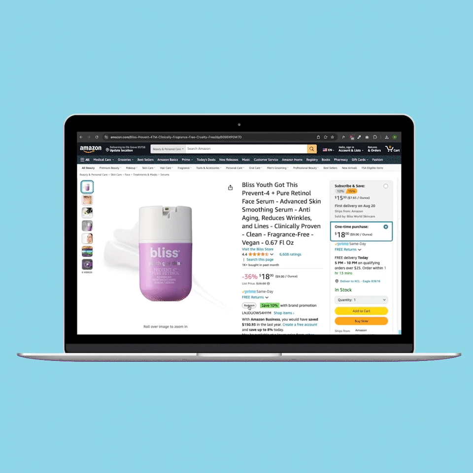 How Amazon's Cart Abandonment Offers Work - The Krazy Coupon Lady