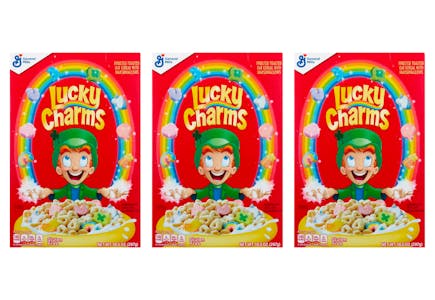 3 Boxes of Lucky Charms