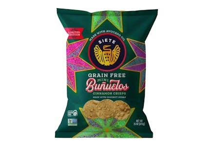 Siete Cinnamon Crisps Snacks