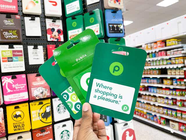 Earn Publix Gift Cards With Stocking Spree 365 Loyalty Program card image