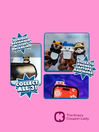 a graphic showing dutch bros mini mystery figurines