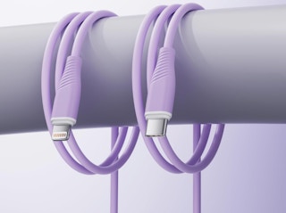 purple charger cables 