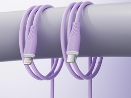 purple charger cables