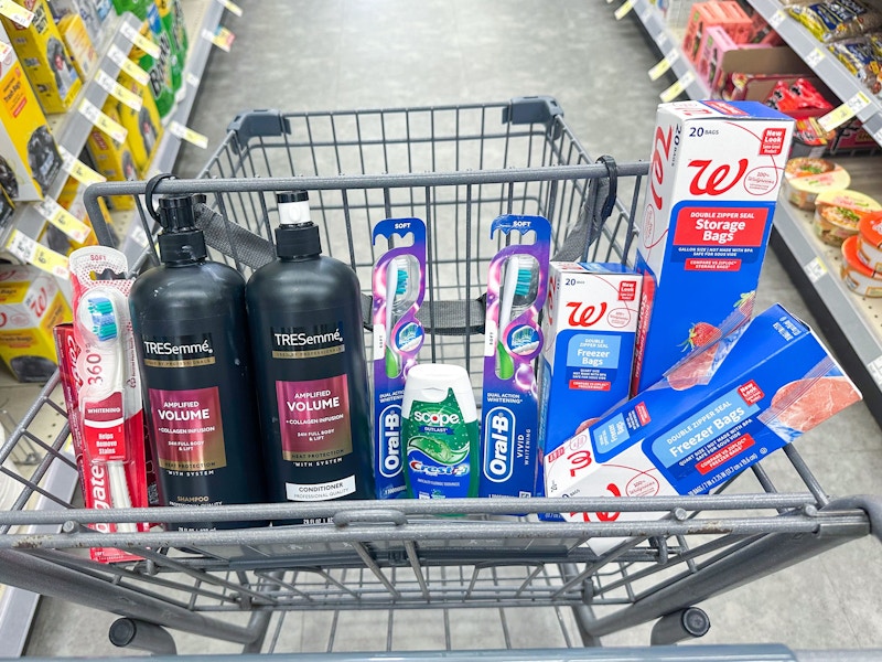 tresemme colgate crest oral-b walgreens brand haul