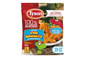 2 Tyson Fun Chicken Nuggets