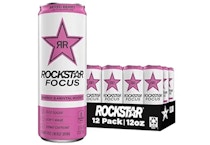 Rockstar Focus Energy Drink 12-Pack