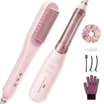 Steam Hair Straightener Brush