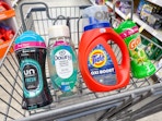 tide downy gain items in walgreens cart