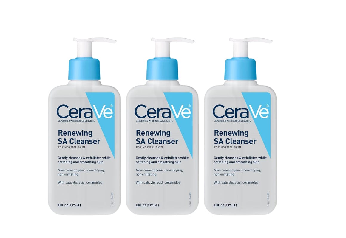 3 Cerave SA Cleansers