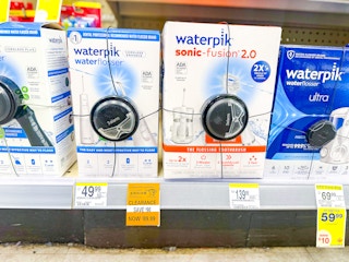 waterpik flosser clearance walgreens