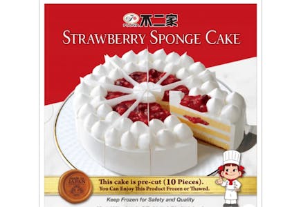 Strawberry Sponge Cake