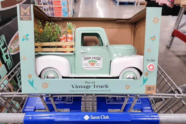 Collectible Spring Vintage Truck, Only $25.98 at Sam's Club (Reg. $34.98) card image